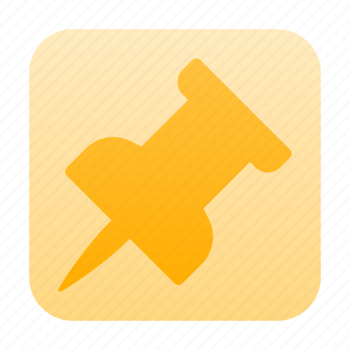 Pinned, remember, pin, push pin, ui, attachment icon - Download on Iconfinder