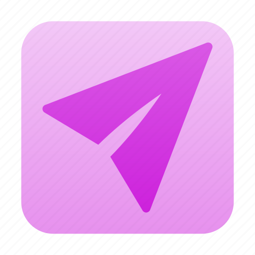 Send, direct, message, origami, send message, sending icon - Download on Iconfinder