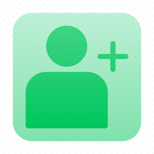 Add contact, add, add friend, invite friends, add user, avatar icon - Download on Iconfinder