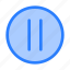 pause, music player, pause button, music, multimedia, audio 