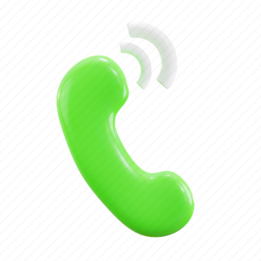 Call, calling, communication, phone, device, phone call, signal 3D illustration - Download on Iconfinder