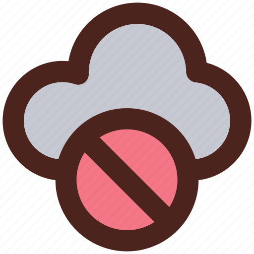 Hide, block, user interface, cloud icon - Download on Iconfinder