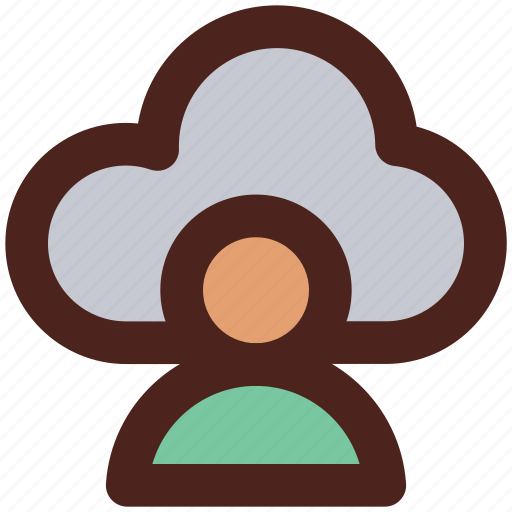 Profile, cloud, user interface, account icon - Download on Iconfinder