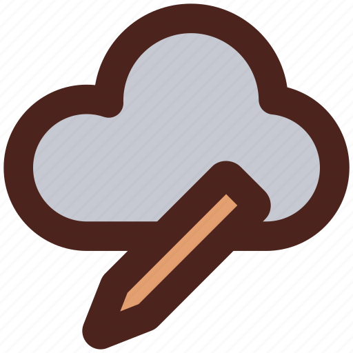 Compose, edit, user interface, cloud icon - Download on Iconfinder