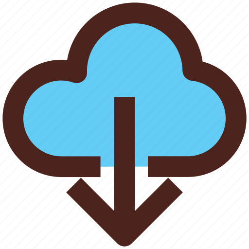 Download, cloud, user interface, arrow icon - Download on Iconfinder