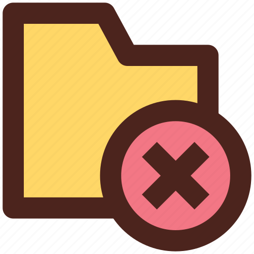 Delete, file, storage, folder, user interface icon - Download on Iconfinder