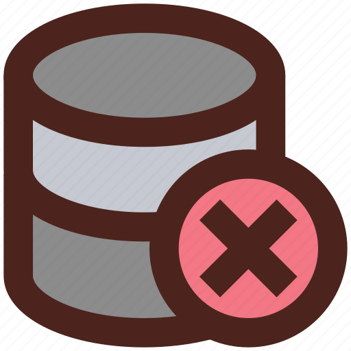 Database, delete, data, user interface, storage icon - Download on Iconfinder