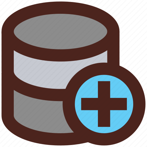 Database, data, add, storage, user interface icon - Download on Iconfinder