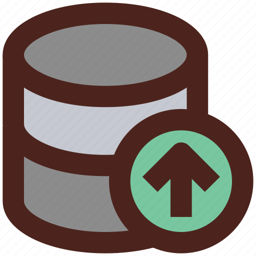 Database, upload, data, user interface, storage icon - Download on Iconfinder