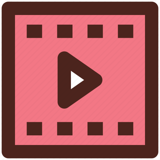 Film, video, multimedia, user interface, media play icon - Download on Iconfinder