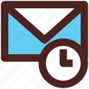 time, letter, email, message, user interface