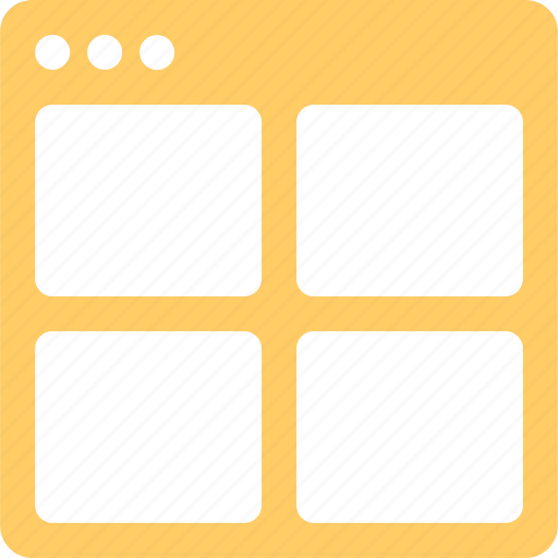Application, split, tile, window icon - Download on Iconfinder