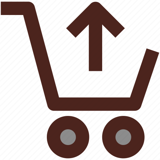 Upload, shopping, cart, user interface icon - Download on Iconfinder