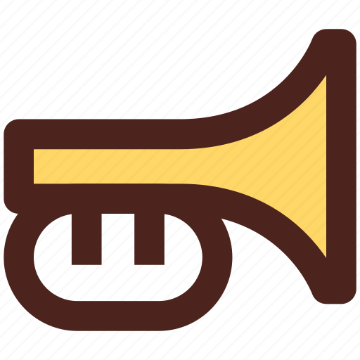 Music, user interface, instrument, trumpet, saxophone icon - Download on Iconfinder