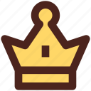 crown, king, queen, user interface