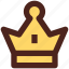 crown, king, queen, user interface 