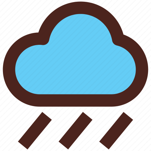 Cloud, rain, weather, user interface icon - Download on Iconfinder