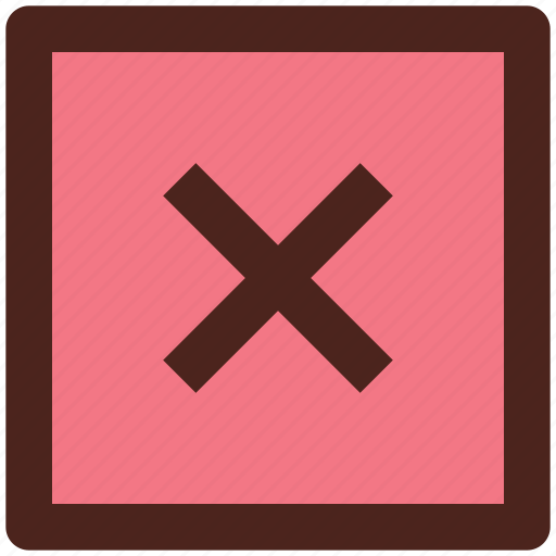 Cross, delete, reject, user interface icon - Download on Iconfinder