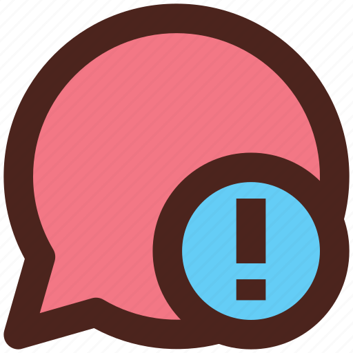 Bubble, alert, chat, user interface, message icon - Download on Iconfinder