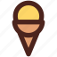 cone, ice cream, frozen food, user interface 
