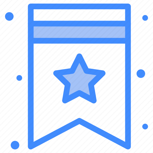 Bookmark, star, tag, favorite, ribbon icon - Download on Iconfinder