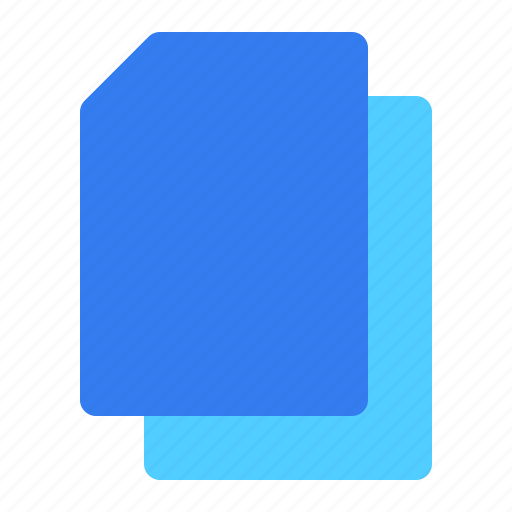 Paste, paper, documents, copy, duplicate icon - Download on Iconfinder