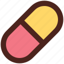 pills, user interface, capsule, medicine