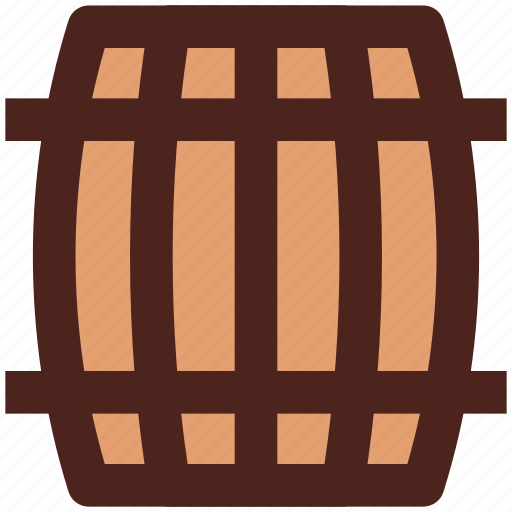 Barrel, wood, beer, user interface, oak icon - Download on Iconfinder