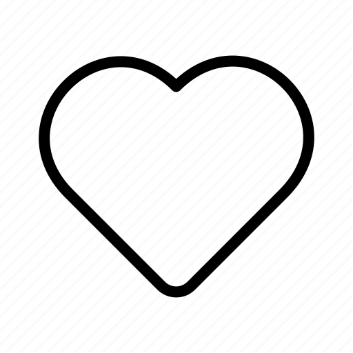 Heart, love, valentine, like, romance icon - Download on Iconfinder