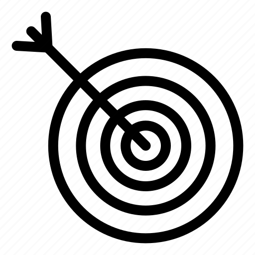 Target, goal, arrow, sport, dart, board icon - Download on Iconfinder