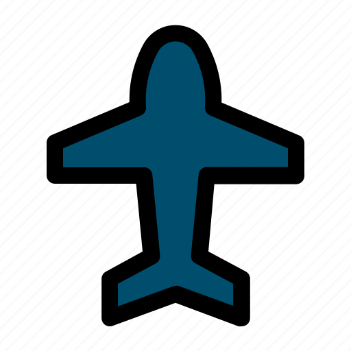Airplane, plane, aeroplane, flight, transportation icon - Download on Iconfinder