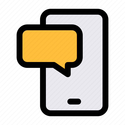 Chat, message, communication, conversation, phone, talk icon - Download on Iconfinder
