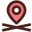 user interface, location, pin, place 