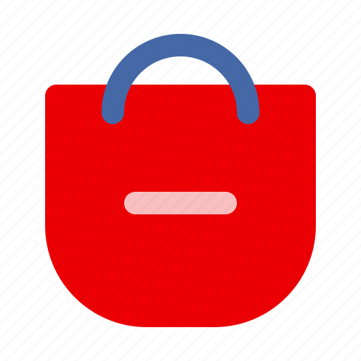Shopping, bag, remove, shop, cart, ecommerce, buy icon - Download on Iconfinder