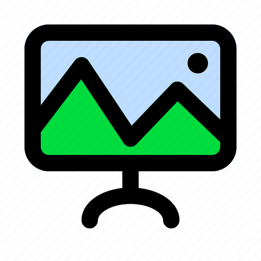 Monitor, image icon - Download on Iconfinder on Iconfinder