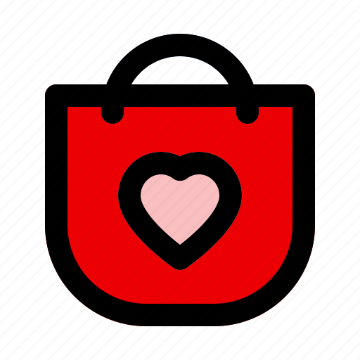 Shopping, bag, love icon - Download on Iconfinder