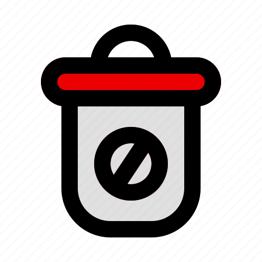 Trash, banned icon - Download on Iconfinder on Iconfinder