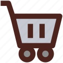 cart, ecommerce, shopping, user interface