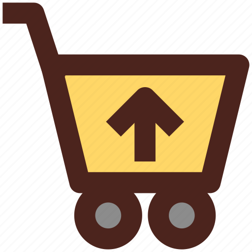 Cart, ecommerce, shopping, up, user interface icon - Download on Iconfinder