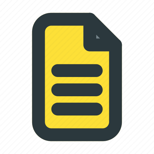 Document, page, paper, text icon - Download on Iconfinder