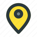 gps, location, marker, pin, place