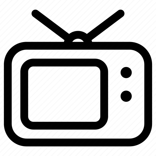 Television, screen, video, display, movie, media icon - Download on Iconfinder
