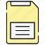save, files, storage, documents, paper, data, database, folder 