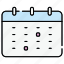 calendar, business, month, date, year, schedule, event, planner 