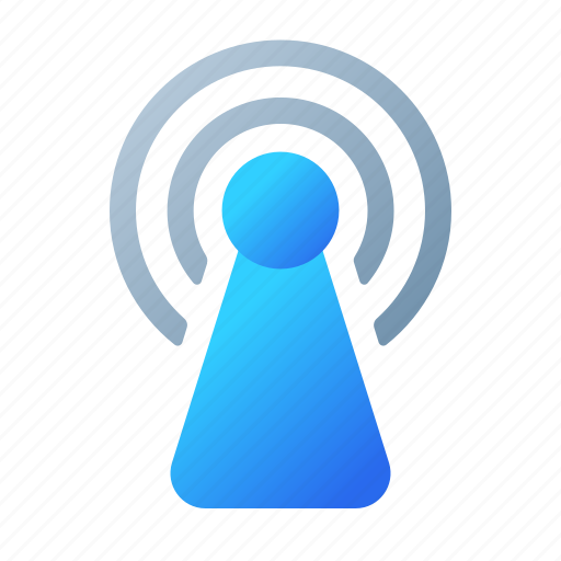 Network, connection, internet, signal, wireless, tower, pole icon - Download on Iconfinder