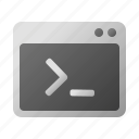 terminal, console, emulator, code, prompt, command, line