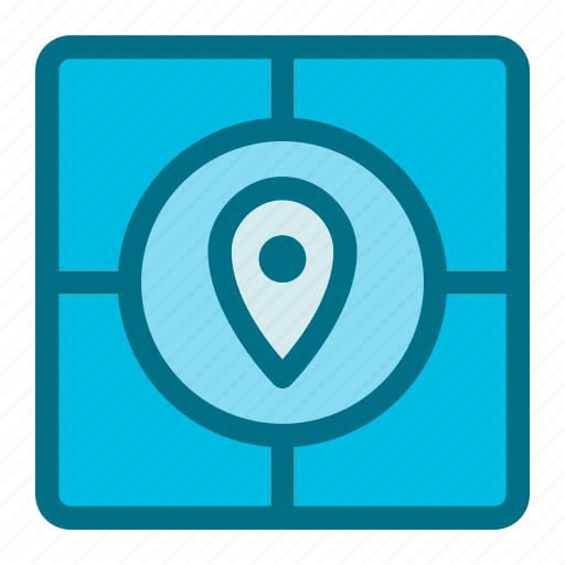 Pin, gps, map, location icon - Download on Iconfinder