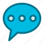 bubble, speech, message, chat 