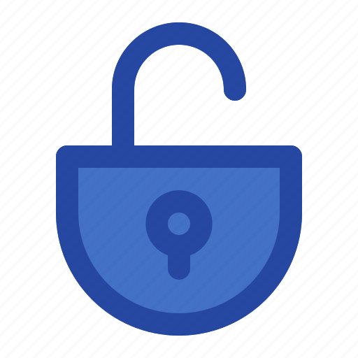 Unlock, padlock, user interface, ui, essential, lock icon - Download on Iconfinder
