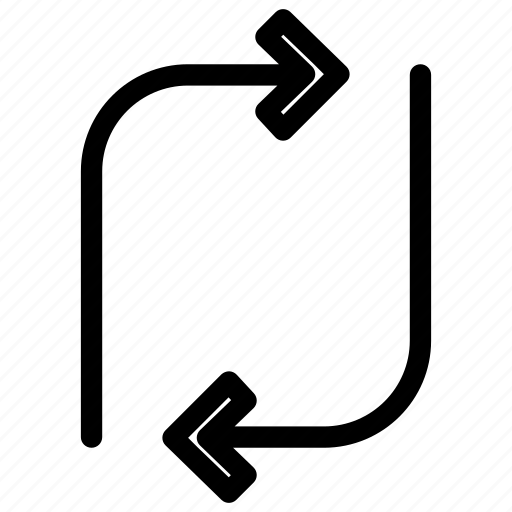 Arrow, direction, pointer, refresh arrow, ui icon - Download on Iconfinder